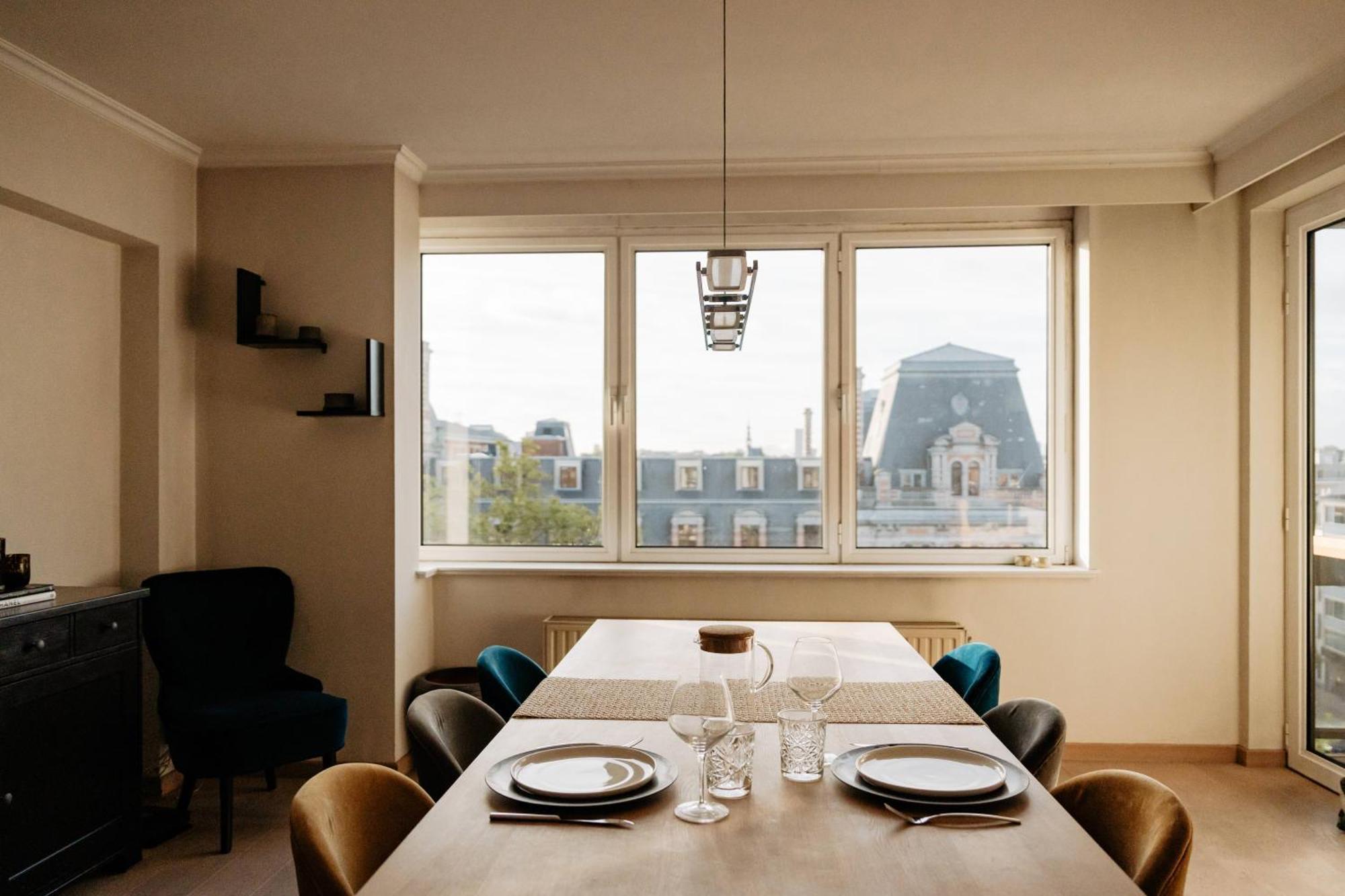 Zonnig Appartement Met Prachtig Uitzicht Op A+Locatie Amberes Exterior foto